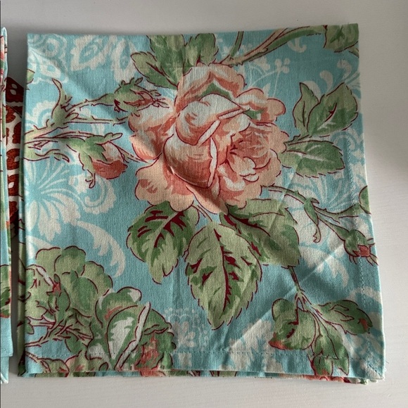 April Cornell Floral Cloth Fall Napkins (6) - Picture 8 of 11